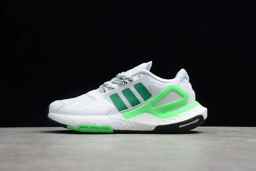 【300】[FW4848]-[DAY JOGGER SHOES CLOUD WHITE/GREEN/LIGHT GREEN]-[WOMAN:36-39]-[MAN:40-45]