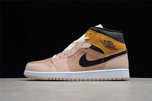 【360】[DD2224-200]-[CJ AIR JORDAN 1 MID SE PARTICLE BEIGE/METALLIC RED BRONZE/UNIVERSITY GOLD/BLACK]