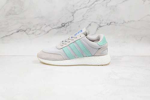 【280】[D97349]-[I-5923 SHOES SOLID GREY/CLEAR MINT/CLOUD WHITE]-[WOMAN:36-39]-[MAN:40-45]