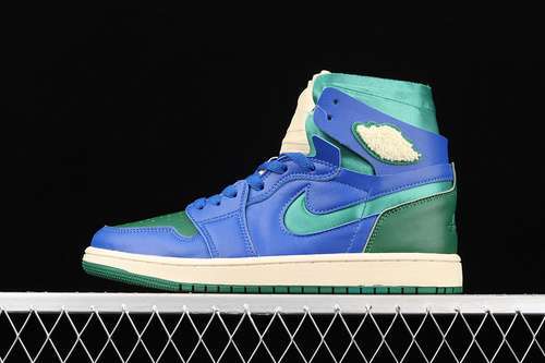 【400】[DJ1199-400]-[ALEALI MAY X WMNS AIR JORDAN 1 HIGH ZOOM COMFORT CALIFIA HYPER ROYAL/PINE GREEN]