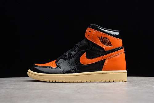 [142-140-151]-[555088-028]-[ST AIR JORDAN 1 HIGH OG SHATTERED BACKBOARD 3.0 BLACK/ORANGE]