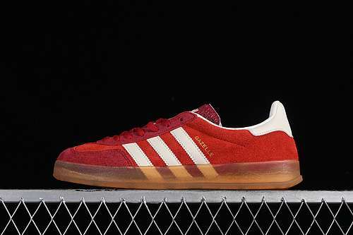 【230】[IE1051]-[ORIGINALS GAZELLE INDOOR ACTIVE MAROON/OFF WHITE/GUM]-[WOMAN:36-39]-[MAN:40-45]
