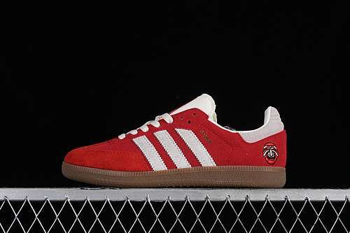 【250】[IG8905]-[SAMBA OG TAL BETTER SCARLET/OFF WHITE/SAND STRATA]-[WOMAN:36-39]-[MAN:40-45]