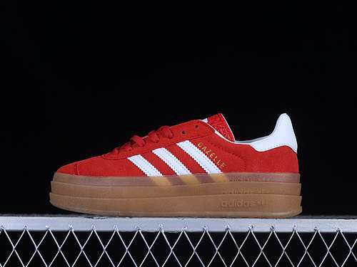 【250】[HQ8708]-[ORIGINALS GAZELLE BOLD RED/WHITE]-[WOMAN:36-40]