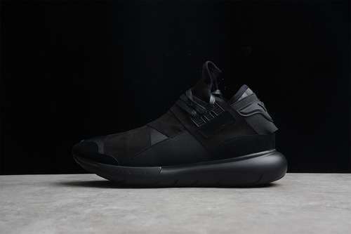 【360】[S83183]-[Y-3 QASA HIGH CORE BLACK/CORE BLACK/CORE BLACK]-[WOMAN:36-39]-[MAN:40-45]