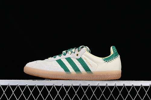 【260】[GY4344]-[WALES BONNER SAMBA VEGAN OG GREY/GREEN/BROWN]-[WOMAN:36-39]-[MAN:40-45]