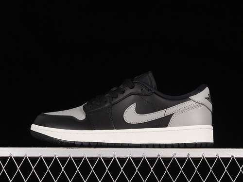 【360】[DD9315-001]-[AIR JORDAN 1 LOW GOLF SHADOW BLACK/SAIL/MEDIUM GREY]-[WOMAN:35.5-39]-[MAN:40-46]