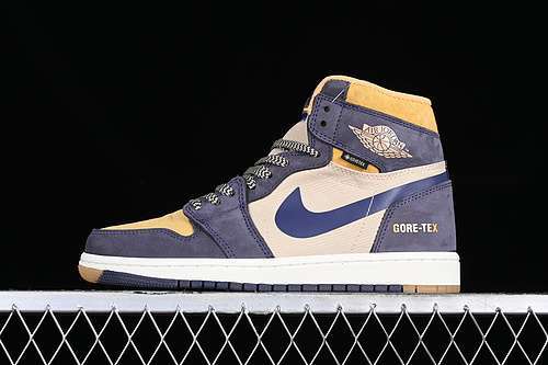 【360】[DB2889-501]-[AIR JORDAN 1 ELEMENT GORE-TEX WHITE/BROWN/PURPLE]-[WOMAN:36-39]-[MAN:40-47.5]
