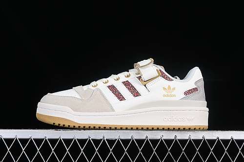 【250】[HQ4604]-[FORUM 84 LOW WHITE/GREY/BROWN]-[WOMAN:36-39]-[MAN:40-45]