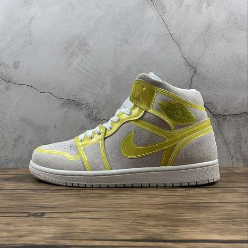 【320】[DA5552-107]-[AIR JORDAN 1 MID LX OFF WHITE/OPTI YELLOW/WHITE]-[WOMAN:36-39]-[MAN:40-46]