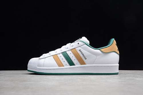 [D90978]-[ORIGINALS SUPERSTAR WHITE/KHAKI/GREEN]-[WOMAN:36-39]-[MAN:40-44]-[OG00122]