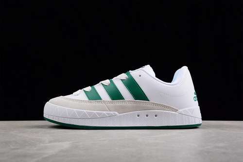 【270】[DB2912]-[ADIMATIC LOW SHOES CLOUD WHITE/GREEN/GREY]-[WOMAN:36-39]-[MAN:40-45]