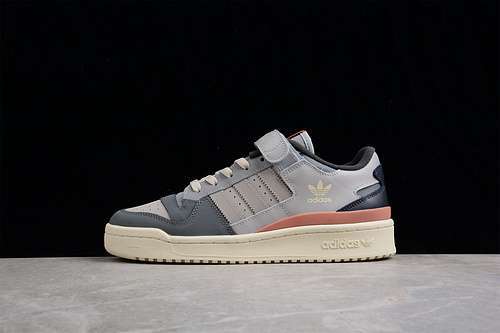 【300】[GX4576]-[FORUM 84 LOW LIGHT GREY/DARK GREY/NAVY BLUE-BEIGE]-[WOMAN:36-39]-[MAN:40-45]