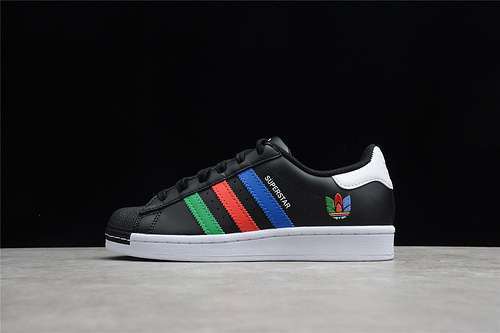 【280】[FU9520]-[SUPERSTAR SHOES CORE BLACK/GREEN/CLOUD WHITE]-[WOMAN:35-39]-[MAN:40-45]