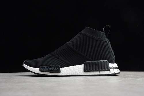【240】[S32184]-[NMD CITY SOCK 1 PK CORE BLACK/WHITE]-[MAN:39-45]