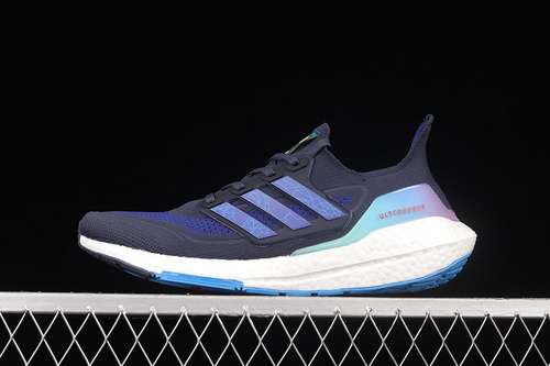 【280】[GY1332]-[ULTRABOOST 21 TEASER SHOES SHADOW NAVY/LEGACY INDIGO/SCARLET]-[MAN:39-45]