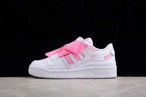 【300】[Q47375]-[FORUM 84 LOW SHOES CLOUD WHITE/CLOUD WHITE/LIGHT PINK]-[WOMAN:36-40]