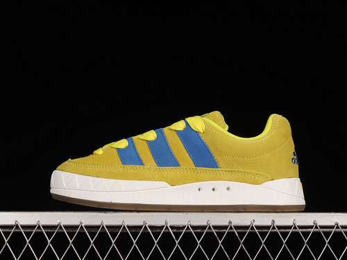 【280】[GY2090]-[ADIMATIC SHOES BRIGHT YELLOW/BLUE/CRYSTAL WHITE]-[WOMAN:36-39]-[MAN:40-45]