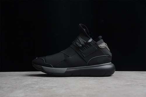 【360】[S4733]-[Y-3 QASA HIGH CORE BLACK/CORE BLACK/CORE BLACK]-[WOMAN:36-39]-[MAN:40-45]