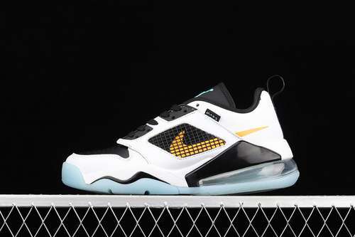 【340】[CK1196-108]-[JORDAN MARS 270 LOW WHITE/BLACK/ORANGE AQUA]-[MAN:40-46]