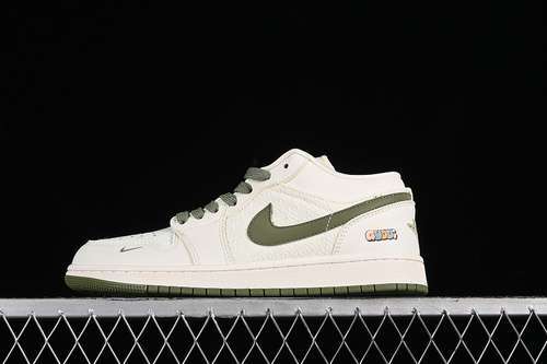 【360】[DM5688-103]-[AIR JORDAN 1 LOW WHITE/GREEN]-[WOMAN:36-39]-[MAN:40-45]