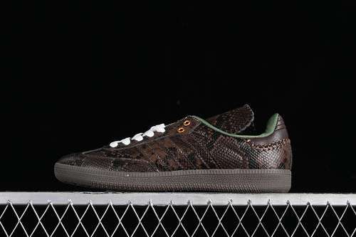 【220】[IH3262]-[WB PONY LEO X SAMBA BLACK/BROWN/WHITE/GREEN]-[WOMAN:36-39]-[MAN:40-45]