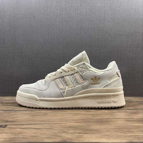 【280】[GW0299]-[FORUM 84 LOW SHOES OFF WHITE/WONDER WHITE/HALO BLUSH]-[WOMAN:36-39]-[MAN:40-45]
