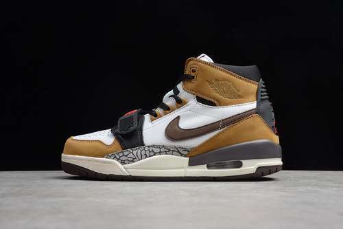 【400】[AV3922-102]-[AIR JORDAN LEGACY 312 ROOKIE OF THE YEAR WHITE/WHEAT/RED]-[MAN:40-46]