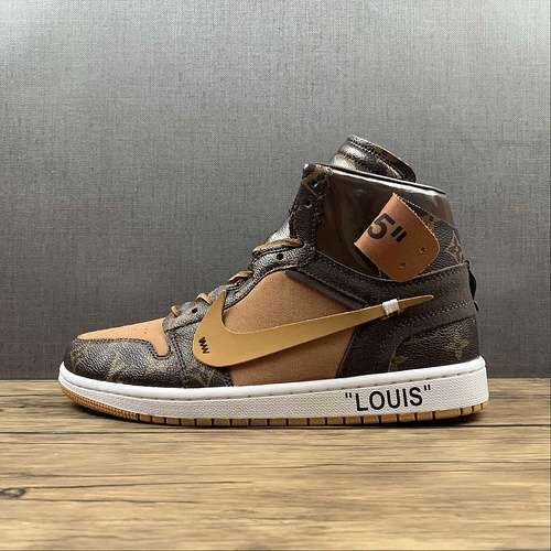 【450】[AIR JORDAN 1 X LV BROWN/LIGHT BROWN/WHITE]-[WOMAN:36-39]-[MAN:40-47.5]