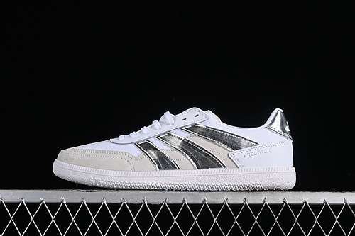 【220】[IF1025]-[PREDATOR FREESTYLE WHITE/GREY/SILVER]-[WOMAN:36-39]-[MAN:40-45]