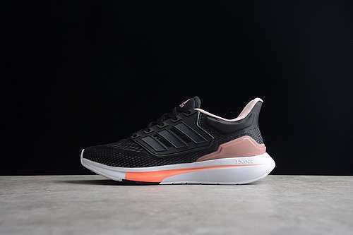 【300】[GZ0589]-[EQ21 RUNNING SHOES CORE BLACK/PINK/GREY]-[WOMAN:36-40]