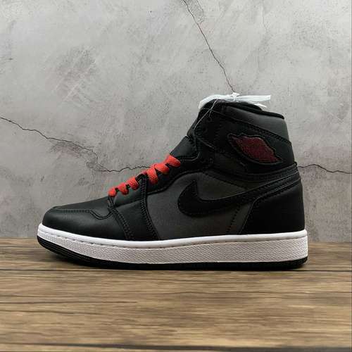 【320】[555088-060]-[AIR JORDAN 1 RETRO HIGH OG BLACK/METALLIC SILVER/GYM RED]-[UNSIEX:36-46]