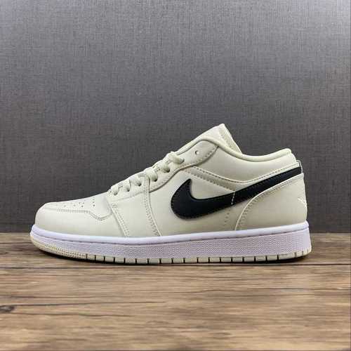 【300】[DC0774-121]-[AIR JORDAN 1 LOW COCONUT MILK/BLACK/WHITE]-[WOMAN:36-39]-[MAN:40-46]