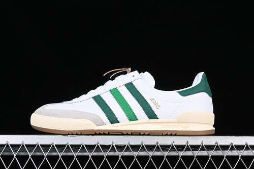 【260】[GW5755]-[ADIDAS ORIGINALS JEANS WHITE/GREEN]-[WOMAN:36-39]-[MAN:40-45]