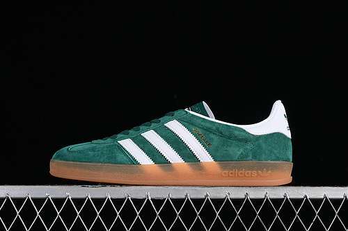 【270】[IG1596]-[ORIGINALS GAZELLE INDOOR COLLEGIATE GREEN/FOOTWEAR WHITE/GUM 2]-[UNISEX:35-45]