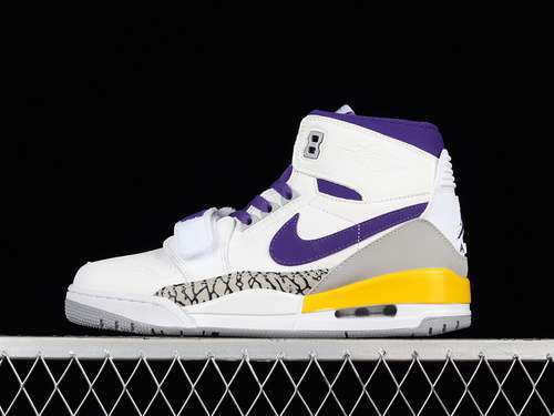【380】[AV3922-157]-[JORDAN LEGACY 312 LAKERS WHITE/FIELD PURPLE-AMARILLO]-[WOMAN:36-39]-[MAN:40-46]