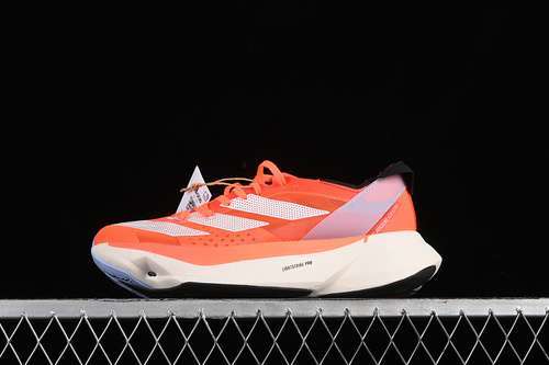 【260】[GX9777]-[ADIZERO ADIOS PRO 3 SOLAR RED/ZERO METALLIC/CORAL FUSION]-[WOMAN:36-39]-[MAN:40-45]