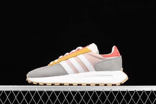 【300】[Q47991]-[RACING 1 BOOST PROTOTYPE LIGHT GREY/ORANGE/PINK]-[WOMAN:36-39]-[MAN:40-45]