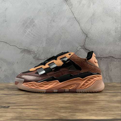 【340】[FX7642]-[NITEBALL SHOES HAZY COPPER/CORE BLACK-ACID ORANGE]-[WOMAN:36-39]-[MAN:40-45]