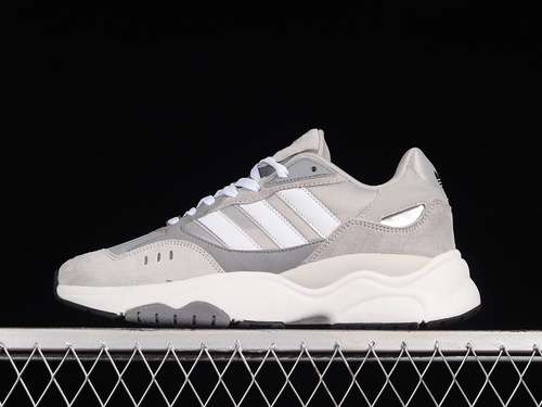 【300】[HP8021]-[RETROPY F90 SHOES LIGHT GREY/CLOUD WHITE/BLACK]-[WOMAN:36-39]-[MAN:40-45]