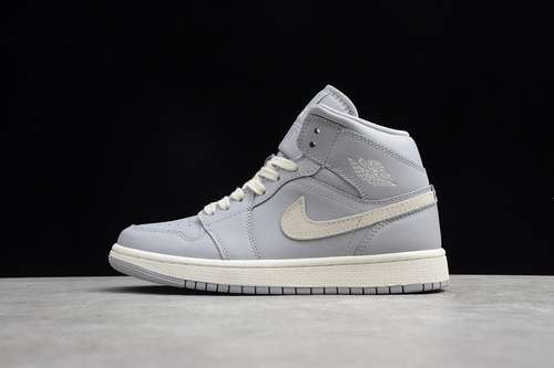 [CD7240-002]-[GZ AIR JORDAN 1 MID ATMOSPHERE GREY/PALE IVORY]-[WOMAN:36-39]-[MAN:40-47]