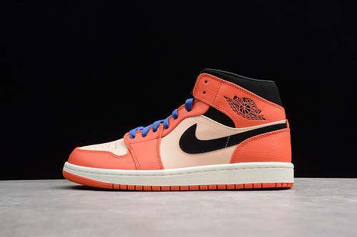 [78-76-86]-[BQ6931-800]-[AIR JORDAN 1 MID SE GS TEAM ORANGE/BLACK]-[MAN:40-46]