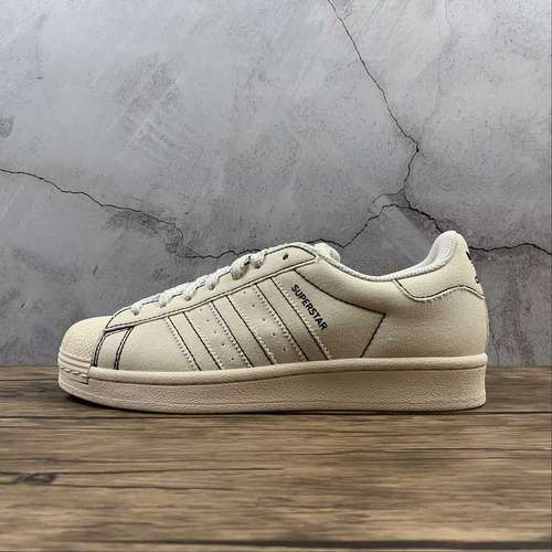 【280】[AJ7923]-[SUPERSTAR SHOES BEIGE/BEIGE/CORE BLACK]-[WOMAN:36-39]-[MAN:40-44]