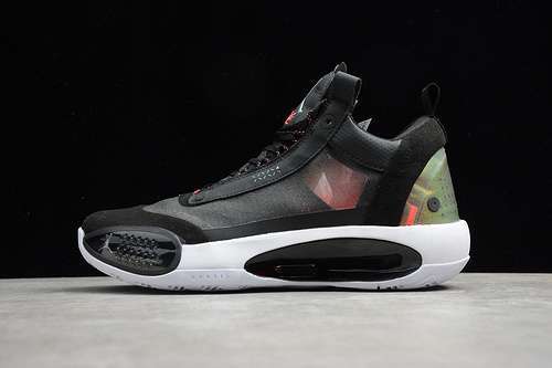 【400】[CU3475-001]-[AIR JORDAN XXXIV LOW PF HERITAGE BLACK/METALLIC SILVER/WHITE]-[MAN:39-46]