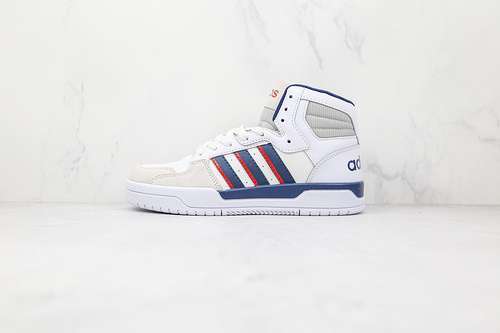 【260】[FY6621]-[ENTRAP MID SHOES CLOUD WHITE/COLLEGIATE NAVY-VIVID RED]-[WOMAN:36-39]-[MAN:40-44]