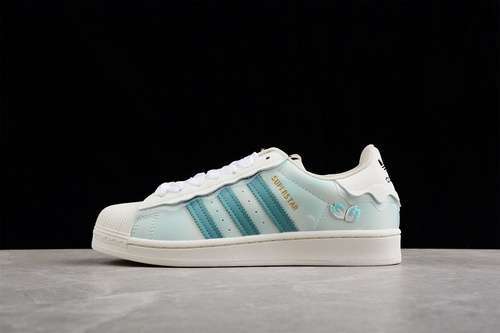 【240】[GW4445]-[SUPERSTAR SHOES CLOUD WHITE/GREEN/LIGHT GREEN]-[WOMAN:35-40]
