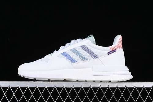 【270】[DB3510]-[ZX500 RM BOOST WHITE/BLUE/PURPLE/ORANGE]-[WOMAN:36-39]-[MAN:40-45]