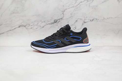 【300】[FV7693]-[SUPERNOVA SHOES CORE BLACK/BLUE/CLOUD WHITE-ORANGE]-[MAN:40-45]