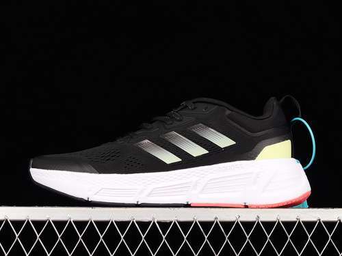 【260】[GZ0620]-[QUESTAR SHOES CORE BLACK/GREY SIX/SIGNAL GREEN]-[WOMAN:36-39]-[MAN:40-45]