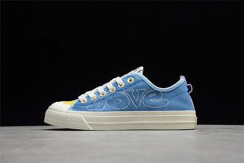 【280】[GW2419]-[NIZZA PRIDE SHOES HAZY ORANGE/OFF WHITE/YELLOW]-[WOMAN:36-39]